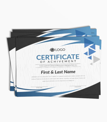 3005 - Custom Certificate Design 05