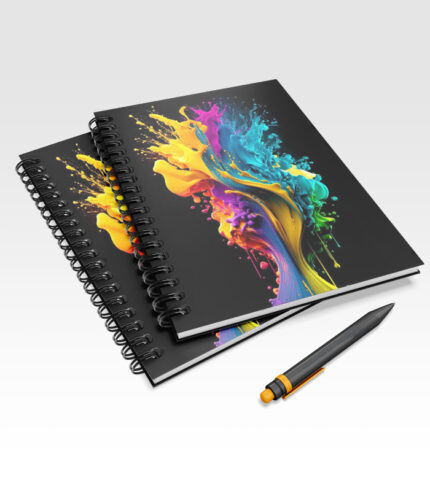 2001 Colored Notebook