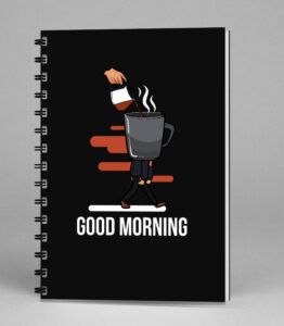 5012 Good Morning coffe notebook (1)